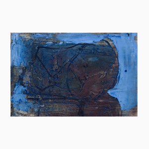 Fred Sieger, Abstract Composition, 1960s, Oil on Panel