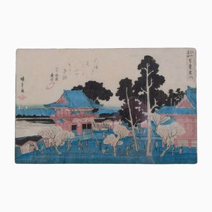 D'après Utagawa Hiroshige, Shiba Atogayama, Estampe