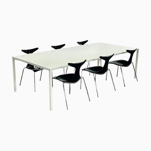 MDF Italia Tense Dining Table by Piergiorgio & Michele Cazzaniga