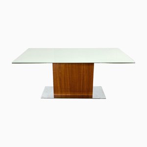 Mesa extensible Park de vidrio de Calligaris