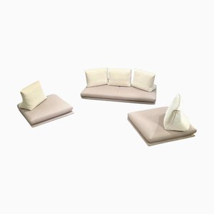 Prado Sofa and Ottomans by Christian Werner for Ligne Roset, Set of 3