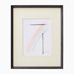 Man Ray, Dada & Surrealist Movement Composition, 1961, Lithograph, Framed