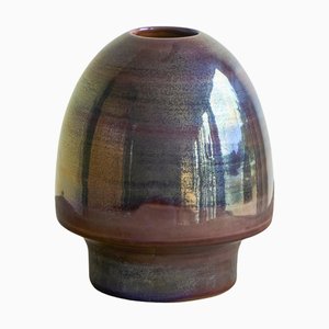 Luster Glazed Studio Pottery Object by Joke Stroes, 1970s