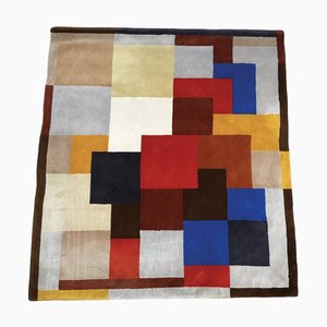 Tapis Labyrinth d'après Sonia Delaunay d'Artcurial, 1980