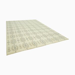 Beige Oushak Teppich, 2000er