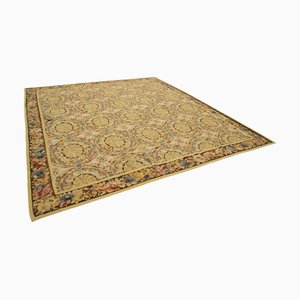 Tapis Aubusson Jaune, 1990s