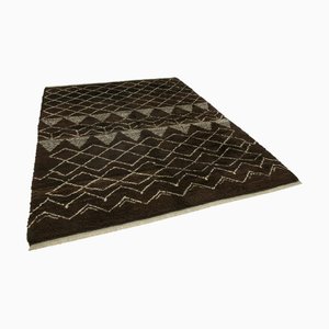 Brown Moroccan Rug, 2000s