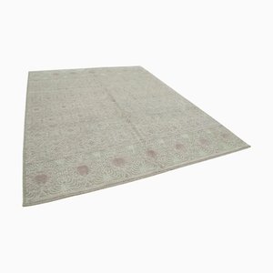 Beiger marokkanischer Teppich, 2000er