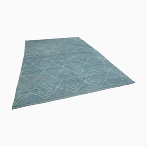 Blue Moroccan Rug, 2000s