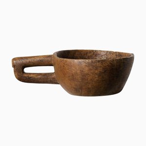 Antique Swedish Wooden Bowl in Birch Root