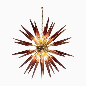 Sputnik Chandelier, Murano, Italy, 1990s