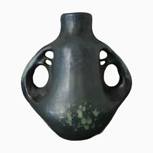 Irisierende Amphora Vase von Paul Dachsel
