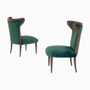 Petits Fauteuils, Italie, 1950s, Set de 2
