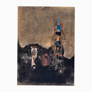 Johnny Friedlaender, Composizione III, anni '70, Incisione