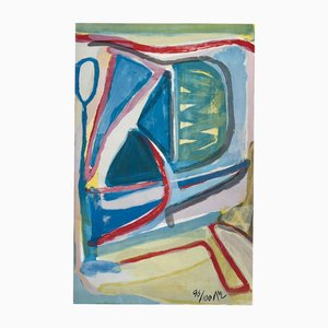 Bram Van Velde, Impulse, 1974, Lithograph
