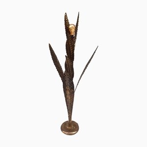 Lámpara Palm de latón, años 70