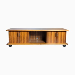 Italienisches Lowboard aus Holz, 1970er