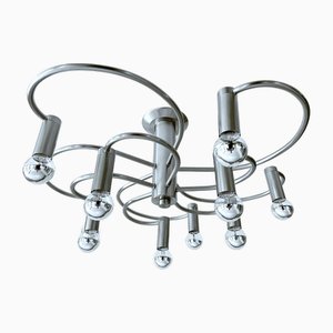 Große Vintage Deckenlampe von Cosack