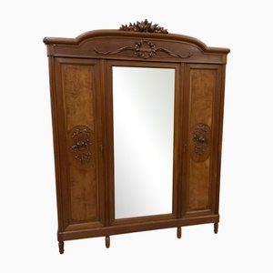 Antique Oak Wardrobe, 1890s