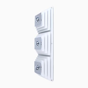 Large Architectonic Wall Light from Honsel, 1970s