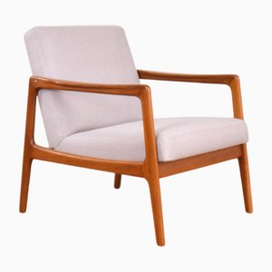 Mid-Century Swedish Teak Armchair by Alf Svensson for Dux, 1960s
