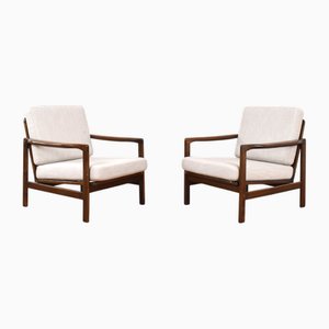 Mid-Century Sessel von Z. Bączyk, 1960er, 2er Set