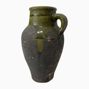 Vintage Turkish Terracotta Pitcher Vase