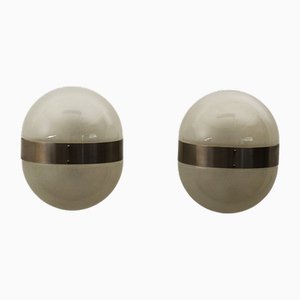 Clio Wall Lamps by Sergio Mazza for Artemide, Italy, 1960s, Set of 2