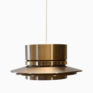 Lampada a sospensione in ottone di Carl Thore per Granhaga, anni '60