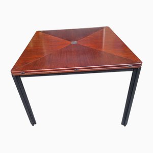 Mesa de comedor T92 vintage de palisandro de Eugenio Gerli, años 60