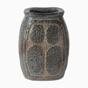 Brutalist Danish Unic Rustic Vase by Sejer, 1970s
