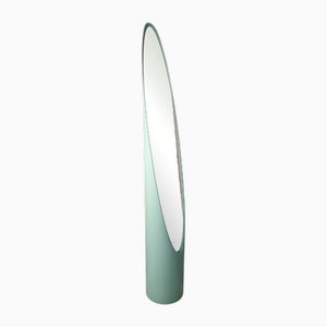 Floor Mirror in Light Blue