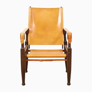 Colonial Armchair in Beechwood Frame by Wilhelm Kienzle for Heydebrand SWB Bern, 1928