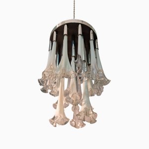 Vintage Calle Chandelier by Carlo Nason for Mazzega, 1950s