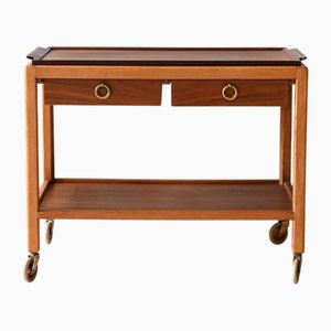 Vintage Scandinavian Teak Trolley Model Britta, 1960s