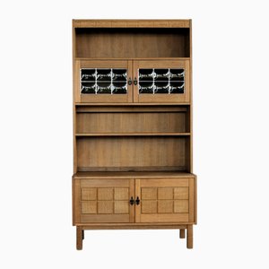 Bibliothèque Brutaliste en Chêne, Danemark, 1960s