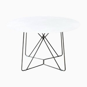 Mesa de jardín redonda de Viteo