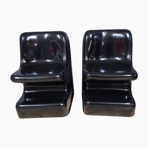Set of Chairs by Isao Hosoe for Bilumen, 1971