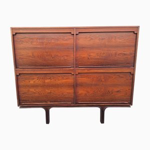 Vintage Sideboard with Wooden Structure by Gianfranco Frattini for Bernini, 1960s