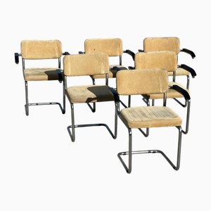 Poltrone S64 di Marcel Breuer per Thonet, anni '50, set di 6
