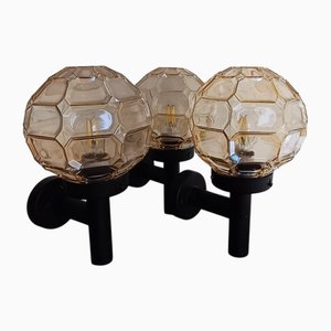 Spherical Wall Lights, Set of 3