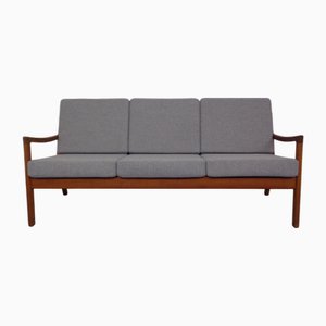 Senator Teak 3-Seater Sofa by Ole Wanscher for France & Son, Denmark, 1960s