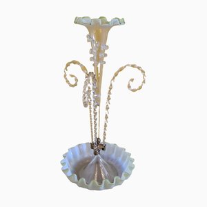 Milieu de Table Victorien en Verre, 1890s