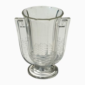 Art Deco Vase Model Romeo from Luxval -Val Saint Lambert, 1930s