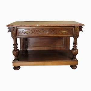 Consolle in noce, XIX secolo