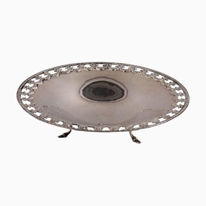 Piatto d'argento milanese su supporto