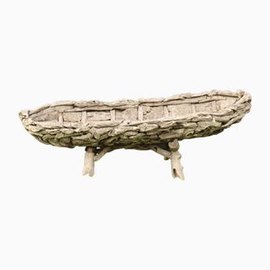 Grande Sculpture en Bois Flotté du XXIe Siècle