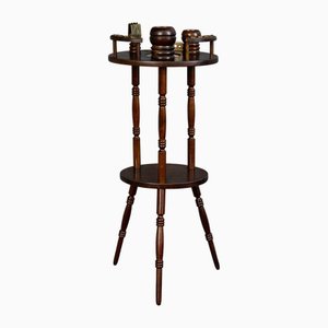 Table de Fumoir en Noyer Massif