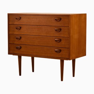 Four-Drawer Chest of Drawers by Kai Kristiansen for Feldballes Møbler