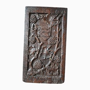 Gothic Carved Oak Panel